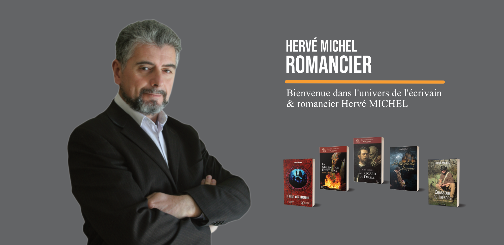 Notice biographique Herv Michel Romancier