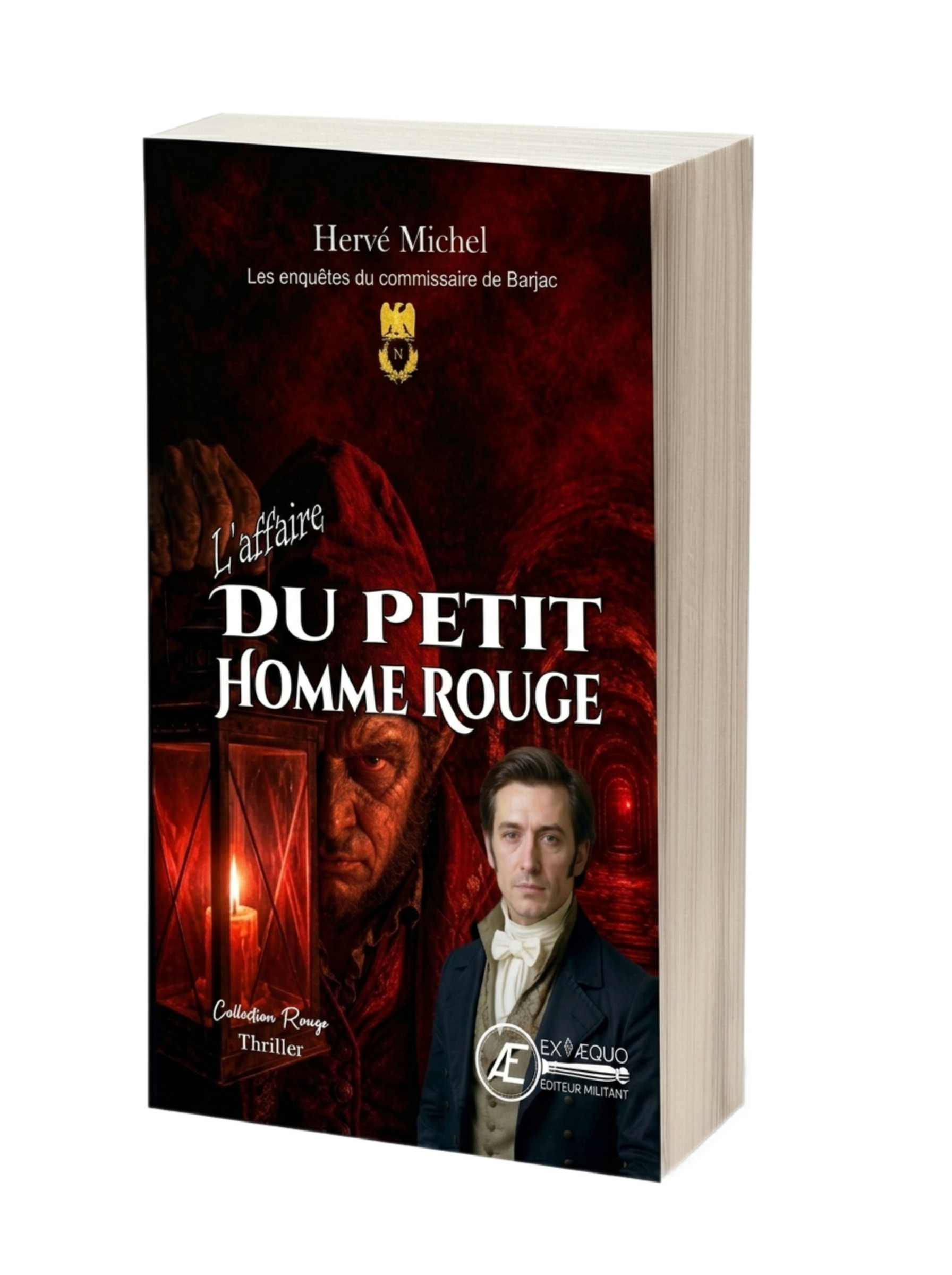 L'Affaire du Petit Homme rouge - Roman policier Historique de Hervé Michel